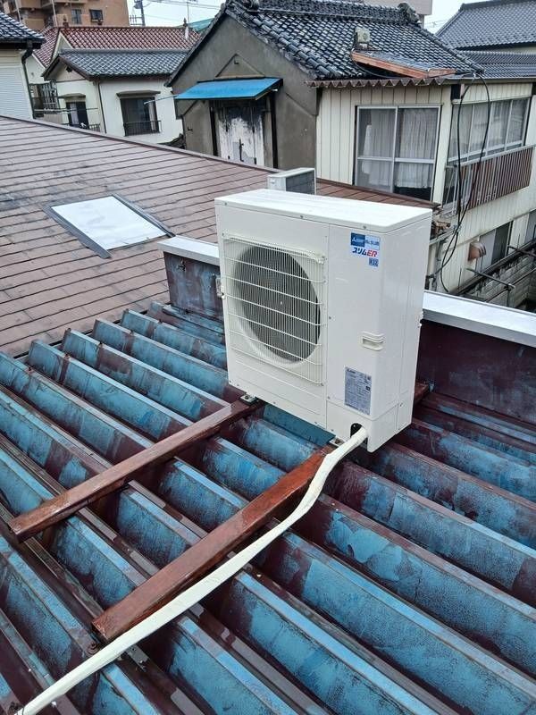業務用エアコン施工5